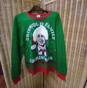 LAMPOON Ugly Christmas Vacation Sweater Size Large/40 CRISWORLD FAMILY